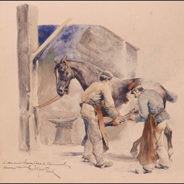 http://www.cerca-trova.fr/12424-thickbox_default/alfred-jean-marie-paris-deux-hommes-ferrant-un-cheval-aquarelle.jpg