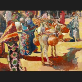 http://www.cerca-trova.fr/12985-thickbox_default/patrice-landauer-scene-de-marche-en-afrique-tableau.jpg