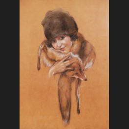 http://www.cerca-trova.fr/15302-thickbox_default/leo-fontan-portrait-de-jeune-fille-au-renard-dessin.jpg