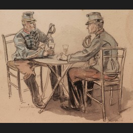 http://www.cerca-trova.fr/17613-thickbox_default/pierre-georges-jeanniot-deux-soldats-attables-au-cafe-aquarelle.jpg