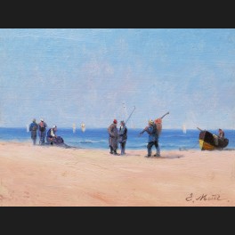 http://www.cerca-trova.fr/19554-thickbox_default/ecole-francaise-du-xixeme-siecle-retour-de-peche-sur-la-plage-tableau.jpg
