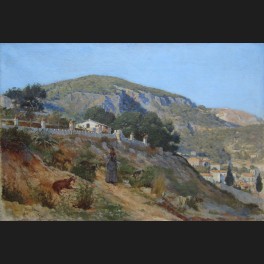http://www.cerca-trova.fr/2673-thickbox_default/georges-paul-joseph-darasse-paysage-anime-dans-l-arriere-pays-nicois-tableau.jpg