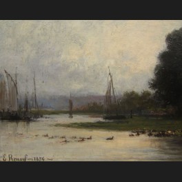 http://www.cerca-trova.fr/2734-thickbox_default/emile-renouf-bord-de-riviere-aux-bateaux-et-canards-tableau.jpg