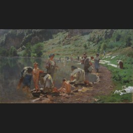 http://www.cerca-trova.fr/5565-thickbox_default/jules-rousset-lavandieres-et-enfants-se-baignant-tableau.jpg