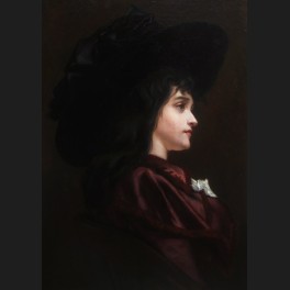 http://www.cerca-trova.fr/6697-thickbox_default/french-school-of-the-late-nineteenth-century-elegant-woman-wearing-a-black-hat-painting.jpg