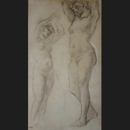 http://www.cerca-trova.fr/7739-thickbox_default/dessin-leon-louis-riesener-deux-etudes-de-femmes-nues-les-bras-leves-dessin.jpg