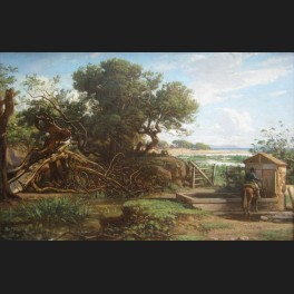 http://www.cerca-trova.fr/837-thickbox_default/jean-baptiste-adolphe-gibert-paysage-au-cavalier-dans-les-marais-pontins-aux-environs-de-rome-tableau.jpg